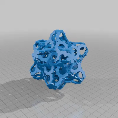 ROELOFS DODECAHEDRAL POLYKNOT 1