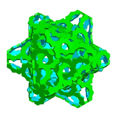 ROELOFS DODECAHEDRAL POLYKNOT 1