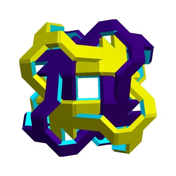 ROELOFS CUBOCTAHEDRAL POLYLINK 1 - Image 1