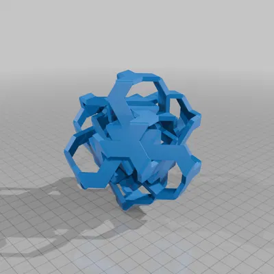 ROELOFS CUBOCTAHEDRAL POLYLINK 1