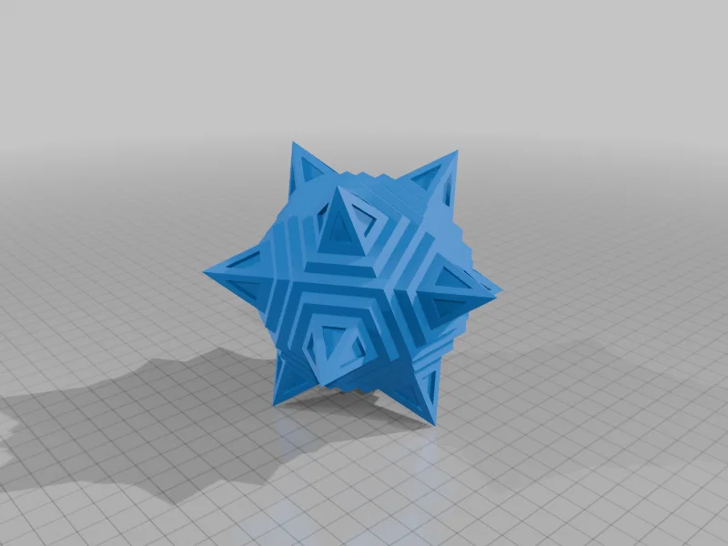 Khối SCULPTED STELLATED DODECAHEDRON 1 - Image 2