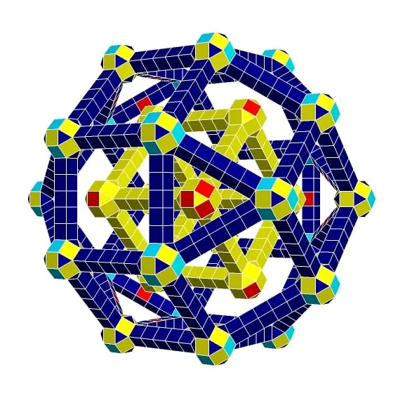 STEWART NESTED CUBIC POLYTOROIDS 1 (Polytoroid khối lập phương lồng nhau) - Image 2