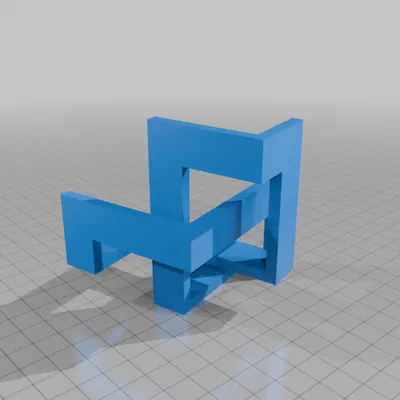 SURFACE TREFOIL KNOT 1 – Nút thắt trefoil bề mặt đa giác