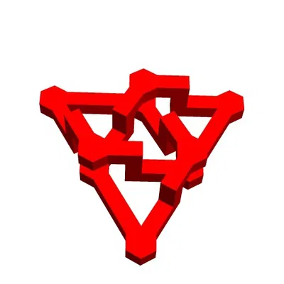 STEWART TREFOIL KNOT 4 – Nút thắt Trefoil