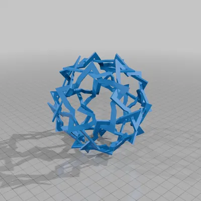 STAR DODECAHEDRAL POLYLINK 1 – Star Polylink