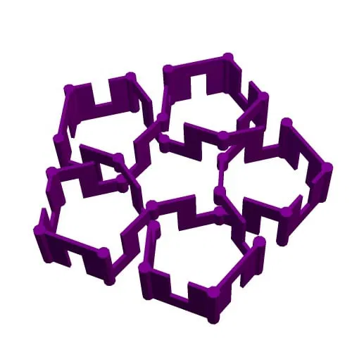 CYLINDRICAL PENTAFOIL KNOT 1 – Nút thắt pentafoil dạng trụ - Image 1