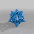 ESCHER STAR DODECAHEDRAL POLYKNOT 8 - Thumbnail 1
