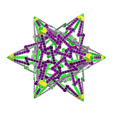 ESCHER Z STAR DODECAHEDRAL POLYKNOT 1