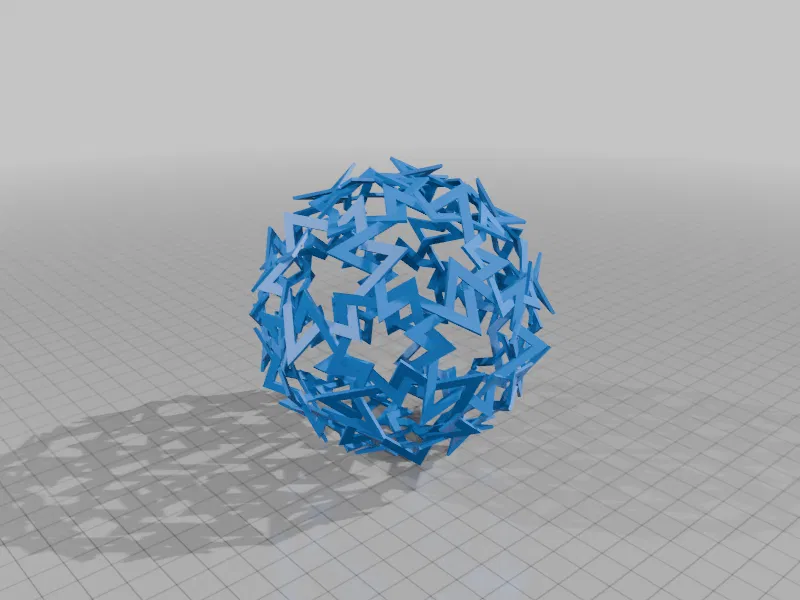 STAR TRUNCATED ICOSAHEDRAL POLYLINK 1 - Image 1