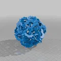 KEPLER STAR DODECAHEDRAL POLYKNOT 1 - Thumbnail 2