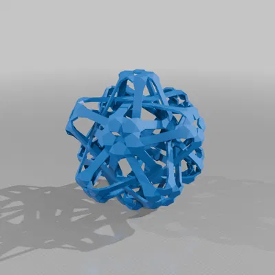 ROELOFS DODECAHEDRAL POLYKNOT 1