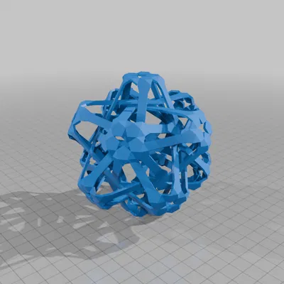 ROELOFS DODECAHEDRAL POLYKNOT 1