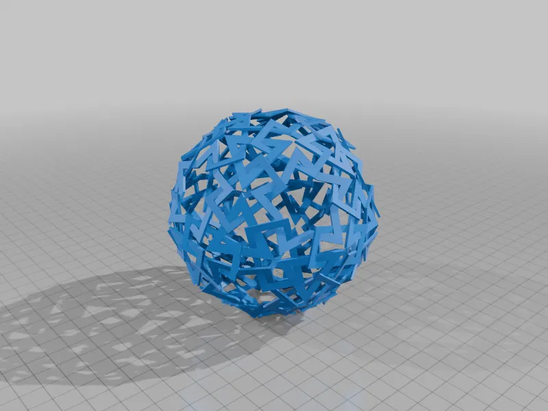 STAR RHOMBICOSIDODECAHEDRAL POLYLINK 1 - Image 1