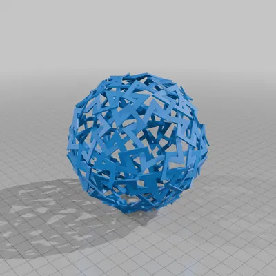 STAR RHOMBICOSIDODECAHEDRAL POLYLINK 1