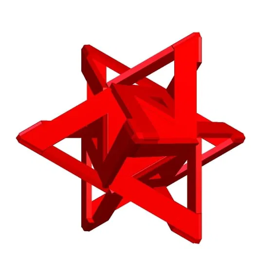 ESCHER STAR OCTAHEDRAL POLYKNOT 1 - Image 1