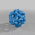CRINKLED ICOSIDODECAHEDRON 1 - Thumbnail 1