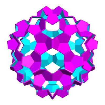 CRINKLED ICOSIDODECAHEDRON 1