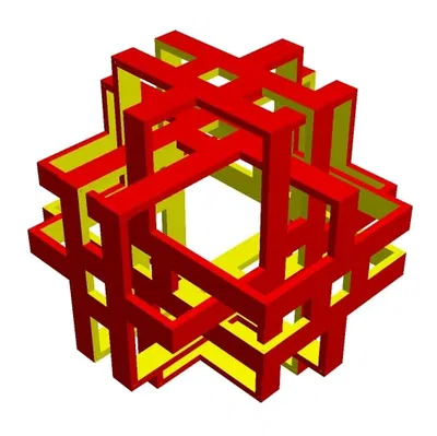 ROELOFS CUBIC POLYKNOT 4