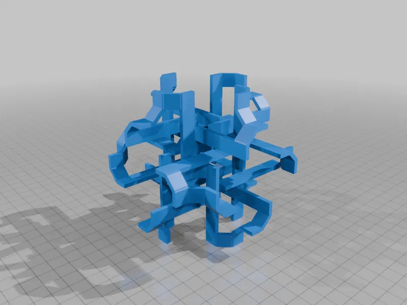 SPACE-FILLING KNOT 1 – Nút thắt lấp đầy không gian - Image 1