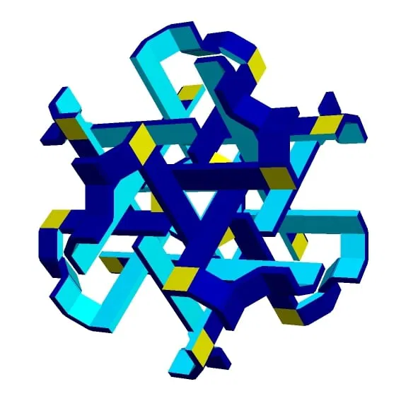 SPACE-FILLING KNOT 1 – Nút thắt lấp đầy không gian - Image 2