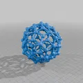 STEWART RHOMBIC ENNEACONTAHEDRAL POLYTOROID 1 - Thumbnail 2