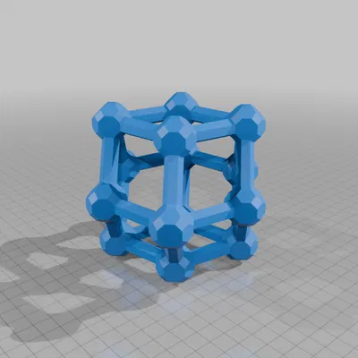 STEWART RHOMBIC DODECAHEDRAL POLYTOROID 1