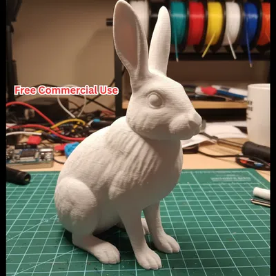 Tượng Thỏ Bắc Cực Bán Hiện Thực