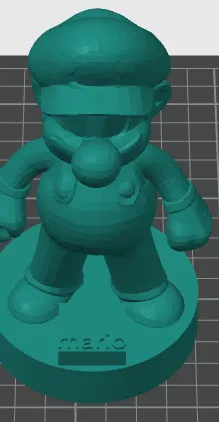 m@rio on stand (Mario trên bệ) - Image 1