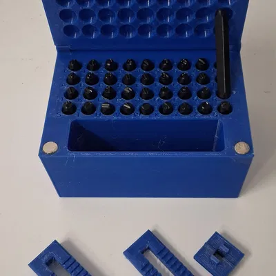 Đồ gá đóng chữ/số tham số (Parametric) & hộp lưu trữ