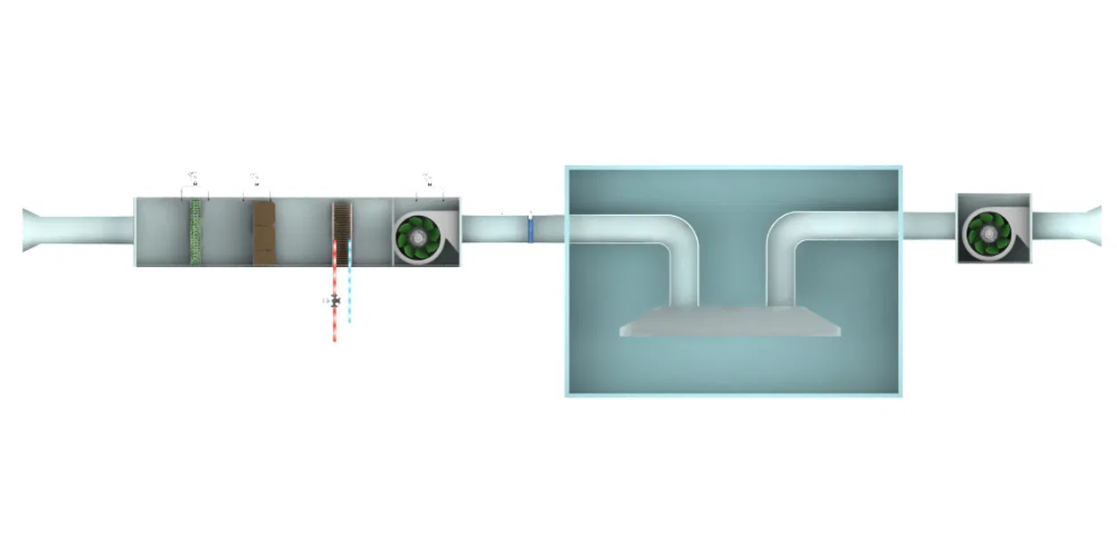 Quạt cấp bù cho chụp hút bếp (Make Up Air Fan) – KITCHN HOOD MAKE UP FAN - Image 2