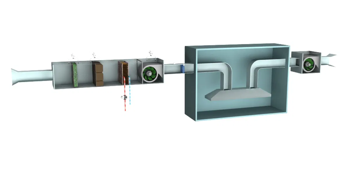 Quạt cấp bù cho chụp hút bếp (Make Up Air Fan) – KITCHN HOOD MAKE UP FAN - Image 3