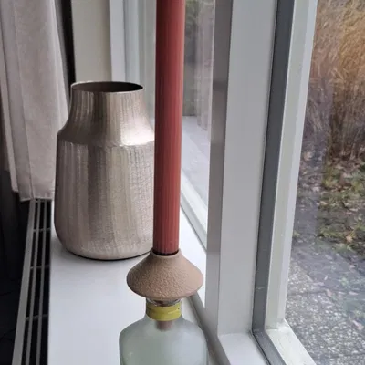 Đế nến cho chai (chỉ dùng nến LED)