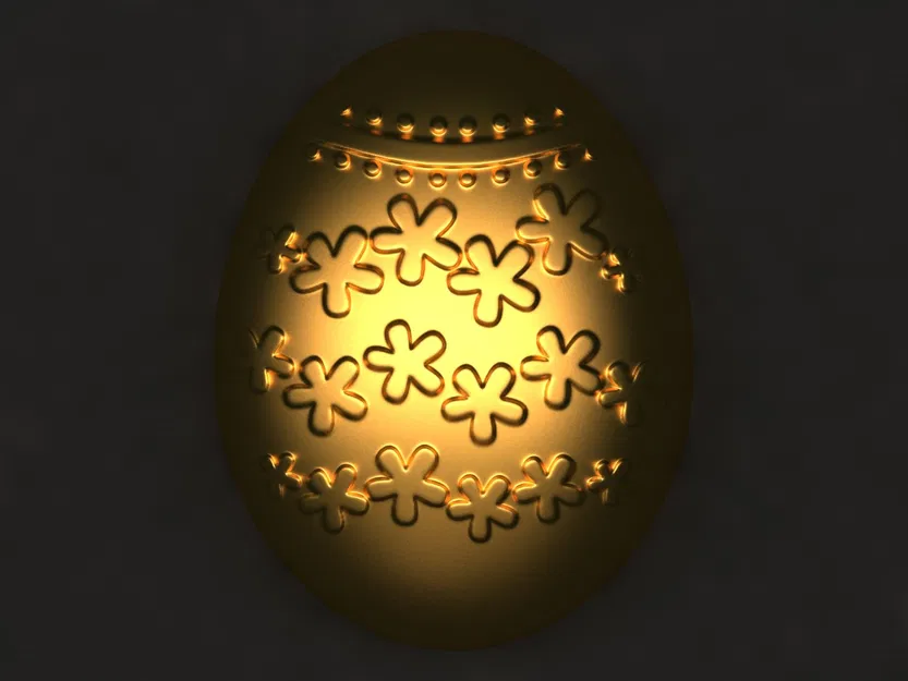 Egg_oDecooDe – Mẫu 3D khuôn trứng để làm xà phòng/chocolate/nến - Image 1