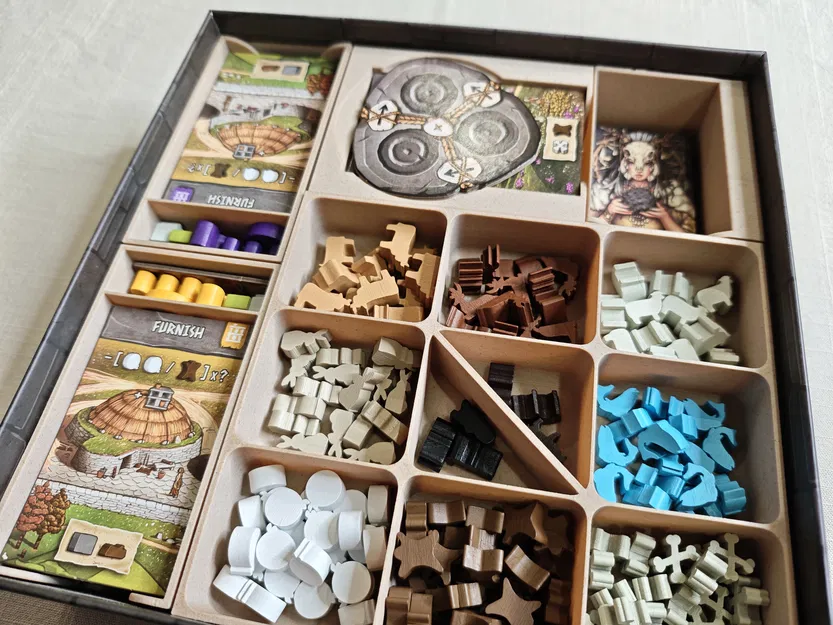 Insert Skara Brae (Organizer cho board game Skara Brae) - Image 1