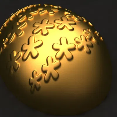 Egg_oDecooDe – Mẫu 3D khuôn trứng để làm xà phòng/chocolate/nến