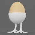 Ly đựng trứng chân gà (Chicken Legs Egg Cup) - Thumbnail 2