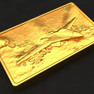 Aircraft_eg71Q – Mẫu 3D khuôn Aircraft in 3D cho xà phòng, chocolate & nến