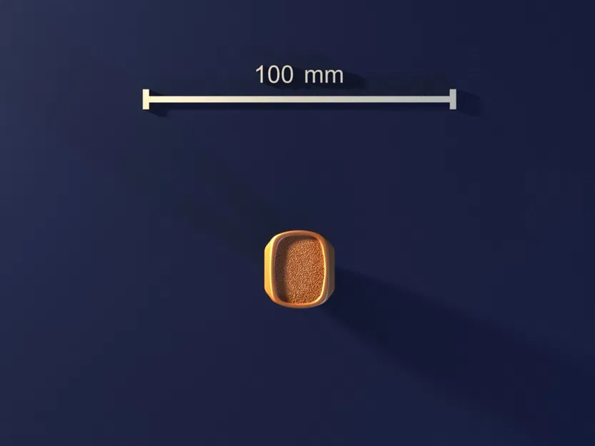 Ring_2jDeM2j – Khuôn nhẫn (Ring mold) sẵn sàng 3D print - Image 1