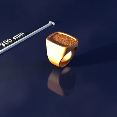 Ring_2jDeM2j – Khuôn nhẫn (Ring mold) sẵn sàng 3D print