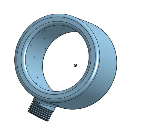 Dụng cụ rửa chuối gắn dây vòi sen – Thiết kế tia phun hướng vào trong - Image 1