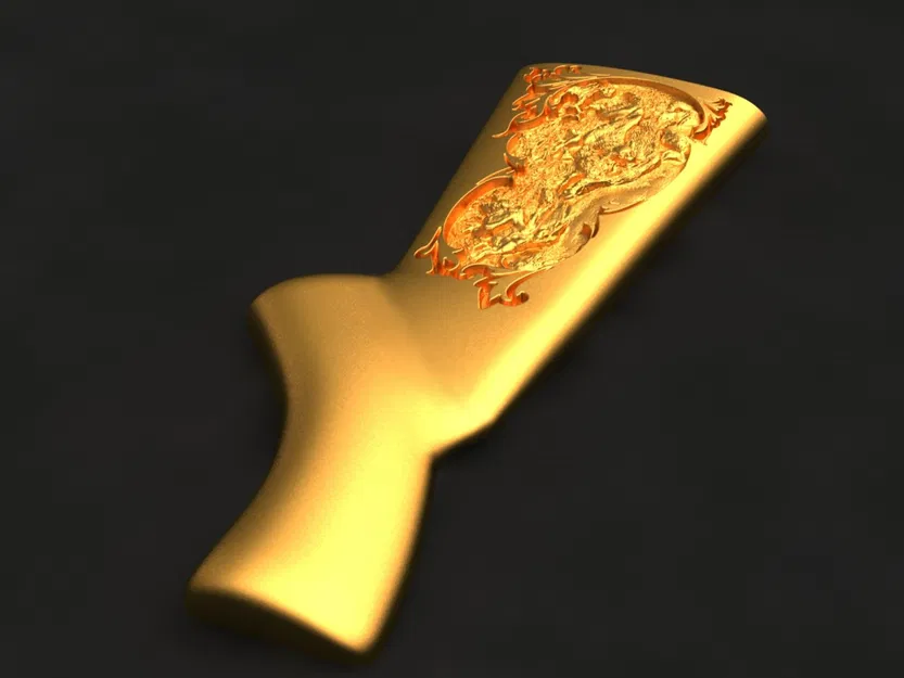 Khuôn báng súng (Butt of the rifle) – mẫu 3D chất lượng cao - Image 2