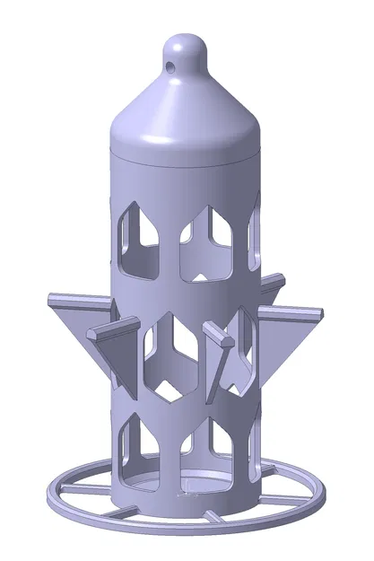 Máng ăn cho chim dùng viên mỡ (tallow balls) - Image 1