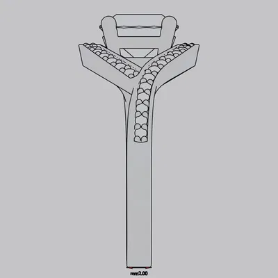 Nhẫn đính hôn xoắn hiện đại đính kim cương in 3D