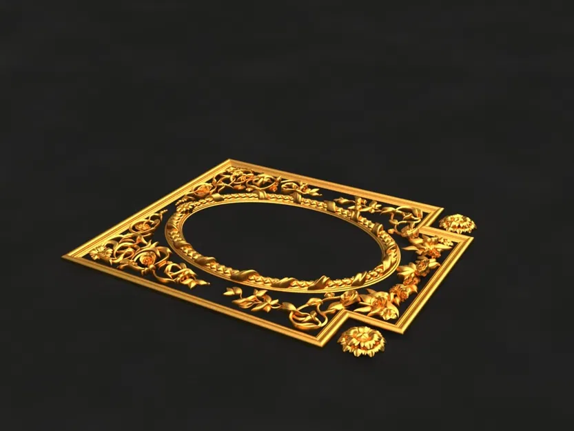 Decoration_n4IRr – Mẫu 3D khuôn phào chỉ trang trí chất lượng cao - Image 1