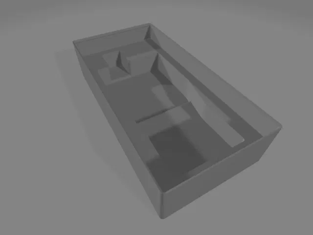 Khay Gridfinity cho đồng hồ đo áp suất Druck 705e - Image 1