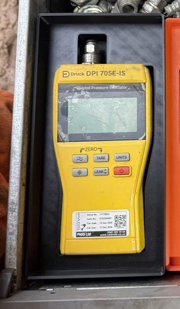 Khay Gridfinity cho đồng hồ đo áp suất Druck 705e - Image 2