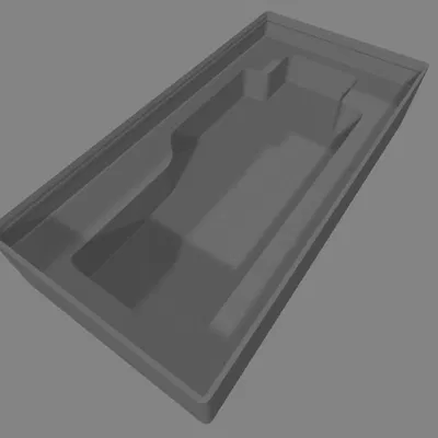 Hộc Gridfinity để giữ đồng hồ đo áp suất Druck 705 kiểu cũ