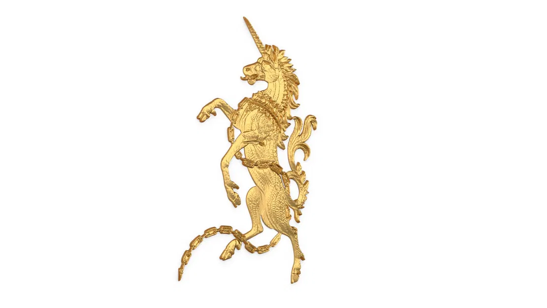 Kỳ Lân 3D Printable (Unicorn) – Model sẵn sàng cho CNC & 3D Printing - Image 1