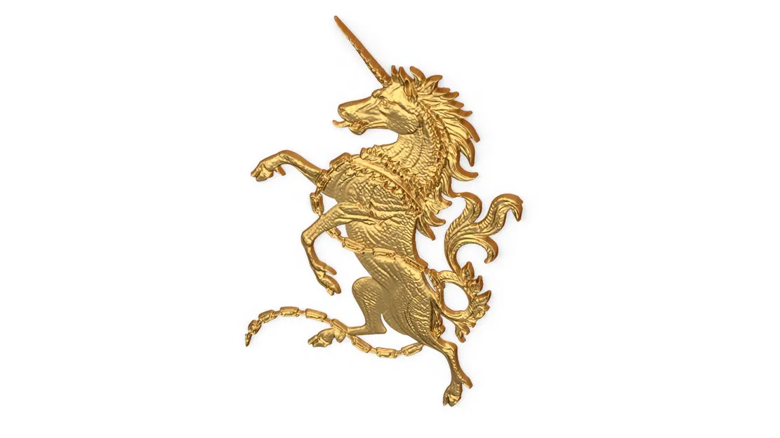 Kỳ Lân 3D Printable (Unicorn) – Model sẵn sàng cho CNC & 3D Printing - Image 3