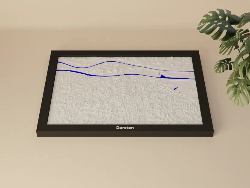 Dorsten, Đức - Mô hình thu nhỏ 3D - Image 3